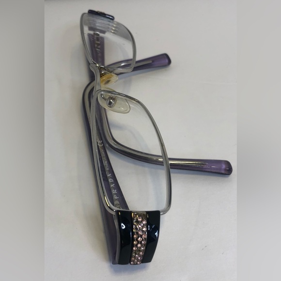 Prada Eyeglasses Made in Italy VPR 601 52[]16 135 - Picture 7 of 10